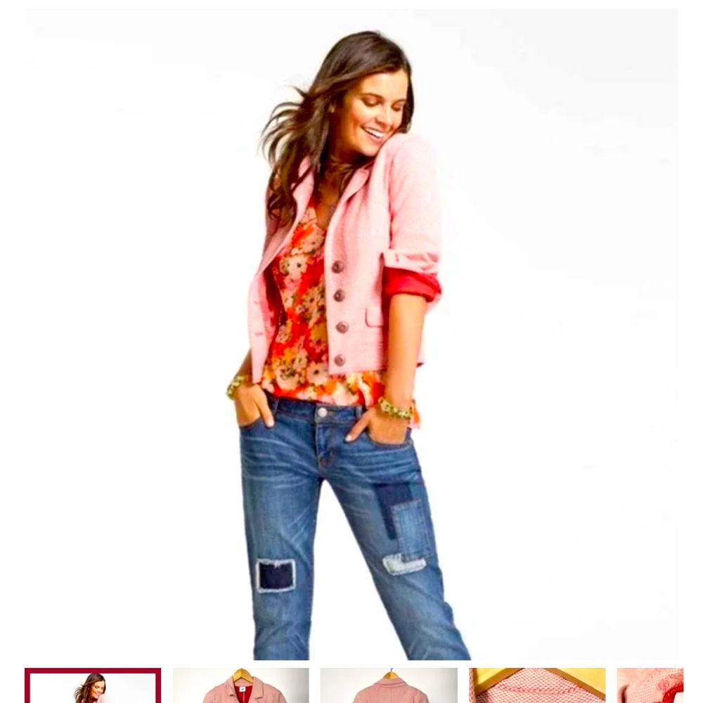 Cabi Amelia Jacket. Size M. Pink. Style 5301